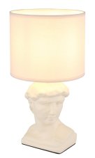 GLOBO 21732CU HERMES stolní lampička V330mm 1xE14 béžová