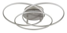 GLOBO 67355-40N KOMBOS stropní svítidlo D456mm LED 40W 4680/3520lm 4000K nikl