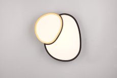 TRIO 647510280 RISE stropné svietidlo SMD LED 21W/2400lm 2700-6500K čierno-zlatá, stmievateľné, diaľkový ovládač