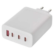 Univerzální USB adaptér GaN 120W biela EMOS V06G120