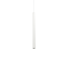 Závěsné svítidlo Ideal lux 156682 Ultrathin SP1 SMALL ROUND BIANCO 1xLED 12W / 760lm 3000K bílá