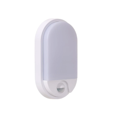 LUCIDE 22864/10/31 HUPS IR venkovní nástěnné svítidlo se senzorem LED 10W/950lm 3000K IP54 bílá, opálová