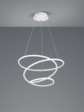 TRIO Reality R37051131 BOLOGNA závesné svietidlo SMD LED 36W/5100lm 4000K biela matná, switchdimmer