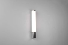 TRIO 284074206 PIERA nástěnné svítidlo LED so zásuvkou 8W/850lm 3000K IP44 chrom