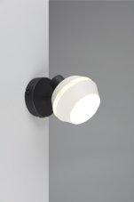 TRIO Reality R86361076 ISLA nástenné bodové svietidlo/spot 1xE14 čierna, svetlošedá