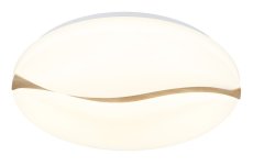 GLOBO 41790-18 LETICIA stropní svítidlo D330mm LED 24W 2860/1910lm 3000+4200+6000K bílá, dřevo