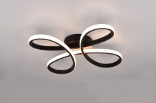 TRIO 645610132 FLY stropné svietidlo SMD LED 22W/2600lm 3000K čierna matná, switchdimmer