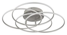 GLOBO 67355-55N KOMBOS stropní svítidlo D515mm LED 55W 6650/4650lm 4000K nikl