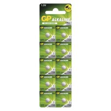 GP B3177G Alkalická gombíková batéria GP LR626 (177F), 10 ks