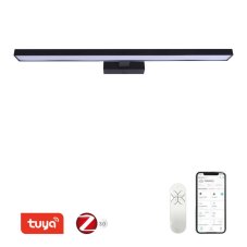 Immax NEO PINNA 07229L Smart nástěnné svítidlo 800mm 34W/2378lm 3000-6000K černá, stmívatelné, dálkové ovládání