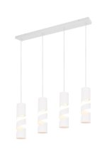 TRIO 364000431 STREAM závěsné svítidlo 4xGU10 bílá matná