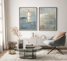 LED závesné svietidlo 2686 lm 3000K antická hnedá ITALUX Sonte PND-24352V-24W-AB-AMB