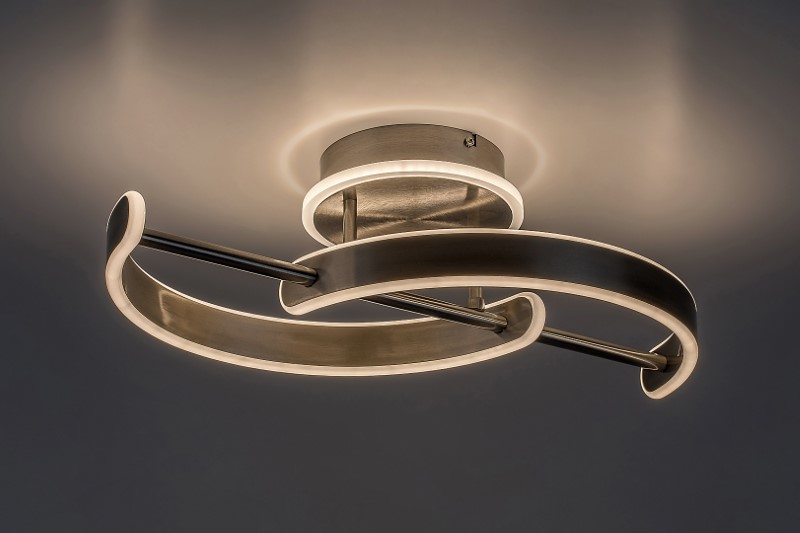 RABALUX 71052 Jarnelle stropní svítidlo LED 30W/2150lm 3000K saténová chromová, bílá