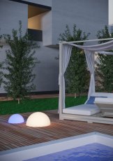 REDO 90167 BLOB exteriérové dekorační svítidlo E27 IP65 bílá