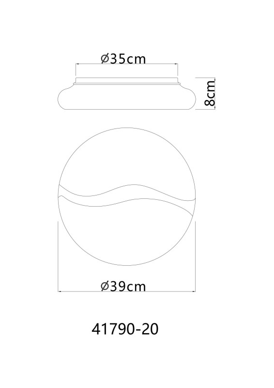 GLOBO 41790-20 LETICIA stropní svítidlo D390mm LED 24W 2790/1850lm 3000+4200+6000K bílá, dřevo
