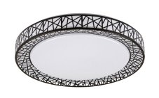 RABALUX 71140 Nilin stropné svietidlo LED D490mm 48W/3400lm 3000-6500K čierna, biela, stmievateľné, diaľkový ovládač