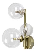 RABALUX 71299 Aslov nástenné svietidlo 3xG9 zlatá