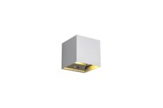 TRIO Reality R27759187 TALENT vonkajšie nástenné svietidlo so senzorom SMD LED 2x5W/50lm 3000K IP44 titanová, nabíjateľná batéria, USB-C port