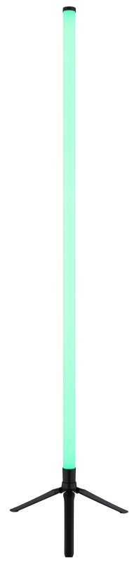 GLOBO 28062 ROCKY dekorační osvětlení - stojací lampa V1130mm LED 7 RGB černá, dúhový efekt, USB Cable incl., dálkový ovladač