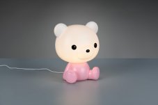 TRIO Reality R57991193 CUTIE dotyková stolní lampička v250mm SMD LED 0,3W/30lm 3000K růžová, ON/OFF