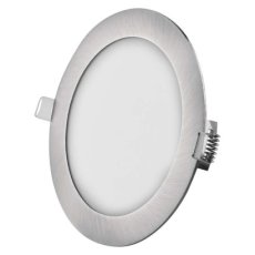 EMOS ZD1233 NEXXO LED stropní zápustné svítidlo 170mm 12,5W 1050lm 3000/3500/4000K stříbrná
