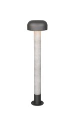 TRIO 462560178 FRASER venkovní stojanové svítidlo/sloupek V845mm 1xE27 IP54 šedá, betonový vzhled