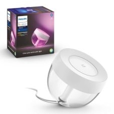 Philips Hue Iris (gen4) 8719514264465 LED náladová stolní lampa 8,1W 2000-6500K+RGB bílá/průhledná IP20 Bluetooth