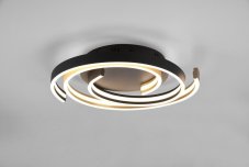 TRIO 641910208 CAYA stropné svietidlo SMD LED D500mm 58W/6800lm 2300+3000+4000K matná mosadz, switchdimmer