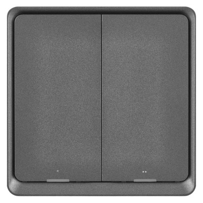 EMOS H5015 GoSmart Přenosný 2-tlačítkový ovladač scén černá