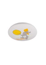 RABALUX 71409 Hopply stropní svítidlo dětské D375mm LED 24W/1440lm 3000K bílá, vícebarevná
