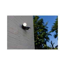 LUTEC 7622221012 SHRIMP venkovní nástěnné svítidlo LED 23,5W 1700lm 4000K IP54 matná černá