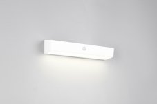 TRIO Reality R23306101 SILVES solární nástěnné svítidlo se senzorem SMD LED 6W/700lm 4000K IP44 bílá, hybrid
