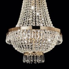 Závesné svietidlo/Luster Ideal lux 114743 CAESAR SP12 ORO 12xG9 40W zlato