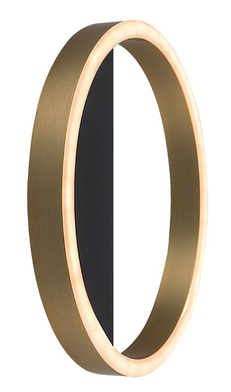 RABALUX 71310 Thric nástenné svietidlo D250mm LED 15W/960lm 3000K čierna, zlatá, biela