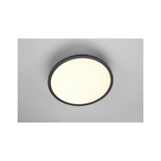 TRIO 640910132 TRAY stropné svietidlo SMD LED D400mm 29W/3550lm 3000K čierna matná,