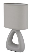 GLOBO 21731G TRIANGLE stolná lampička V300mm 1xE14 šedá