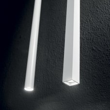 Závěsné svítidlo Ideal lux 142906 Ultrathin SP1 BIG ROUND BIANCO 1xLED 12W / 760lm 3000K