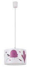 RABALUX 72069 Fowly závěsné svítidlo dětské D280mm 1xE27 bílá, vícebarevná