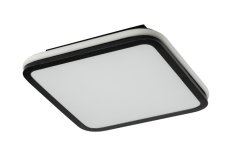 RABALUX 71399 Serkan stropní svítidlo LED 43W/2600lm 3000-6500K černá, bílá, stmívatelné, dálkový ovladač