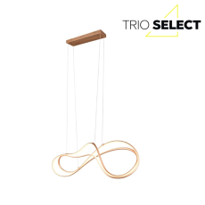 TRIO SELECT 344310179 NALA závesné svietidlo SMD LED 57W/6800lm 2300+3000+4000K zlatá, switchdimmer