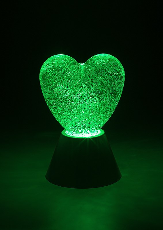 RABALUX 76040 Sparkly dekorační lampička srdce LED 0,8W RGB bílá, 3xAAA (excl.)