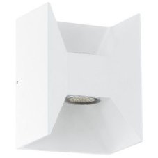 EGLO 93318 MORINO LED exteriérové nástěnné svítidlo IP44 bílá 2x2,5W (380lm)