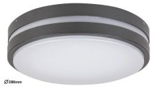 Rabalux 8848 Hamburg vonkajšie nástenné LED svietidlo 12W/900lm 4000K IP44 antracit