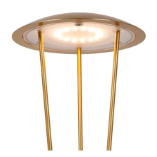 LUCIDE 27504/02/02 RENEE venkovní dotyková stolní lampička LED V310mm 2,2W/212lm 2700-3000K IP54 matná zlatá, mosaz, bezdrátová nabíjecí podložka
