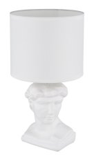 GLOBO 21732W HERMES stolní lampička V330mm 1xE14 bílá