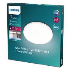 Philips 8719514432024 Ozziet stropní svítidlo LED 22W/2500lm 4000K bílá SceneSwitch