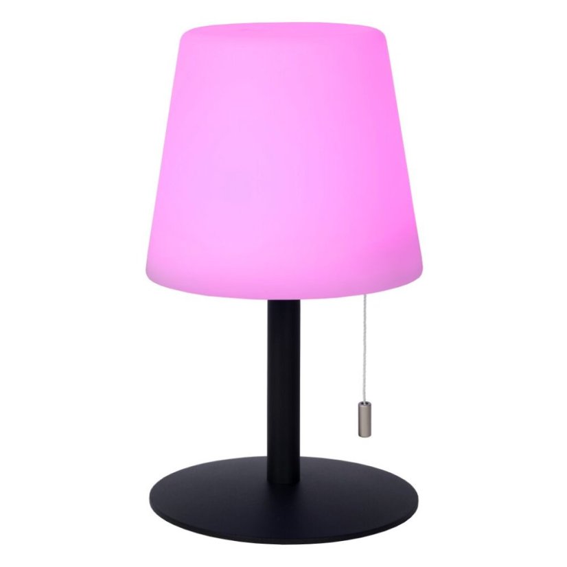 LUCIDE 13815/02/99 RIO exteriérové stolové svietidlo LED 1,8W 150lm 3000K RGB IP44 biela, čierna, stmievateľné