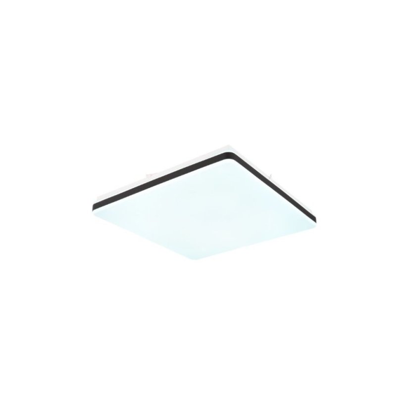GLOBO SMART LIGHT 48025OBSH ULLY stropné svietidlo LED 485x485mm 24W/1400lm 2700-6500K biela, čierna, diaľkový ovládač