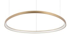 Ideal Lux 341637 GEMINI závesné svietidlo LED 78W 8600/5130lm 2700K mosadzná ON-OFF
