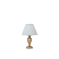 Stolová lampa Ideal lux 020853 FIRENZE TL1 1xE14 40W antická zlatá